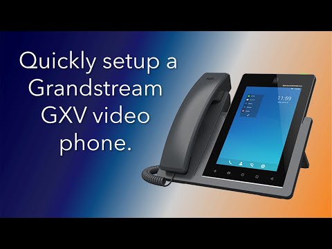 Setting Up the Grandstream 7605 for VoIP Communication