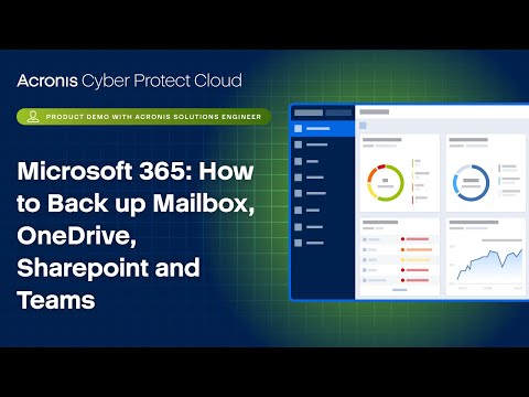Setting Up Acronis Backup for Microsoft 365 Data Security