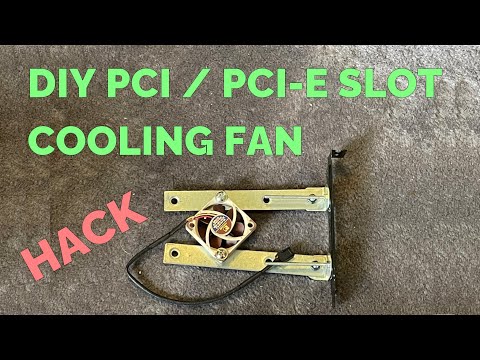 Installing PCI Slot Exhaust Fans for Improved System Cooling