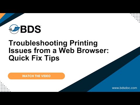 Resolving Browser Crashes When Printing Documents Online