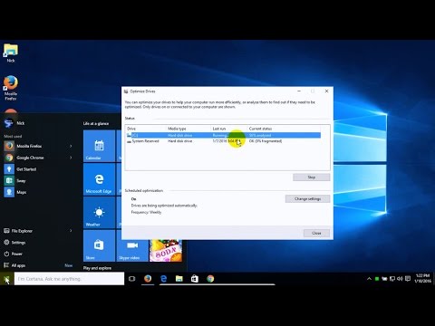Using the Windows Defrag Tool to Optimize Hard Drive Performance