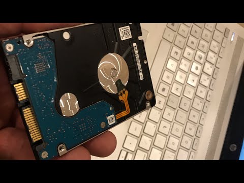 Replacing the Hard Drive in an HP Pavilion Laptop for Upgrades
