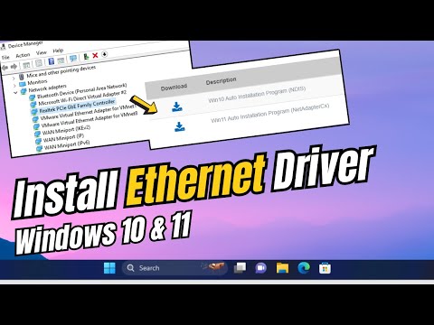 Install Realtek PCIe Ethernet Controller Driver for Windows
