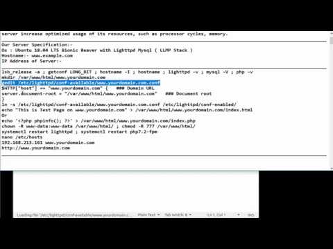 Setting Up Lighttpd Server on Windows for Efficient Hosting
