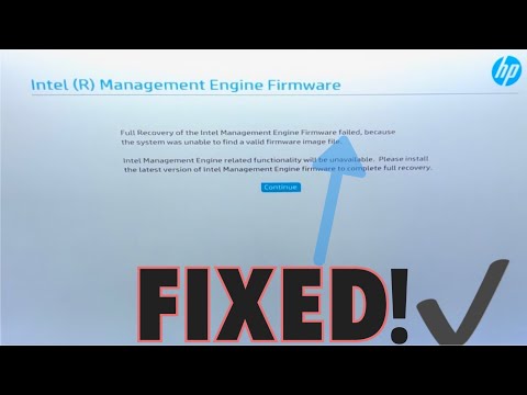 Updating Intel Management Engine Firmware for Improved Performance