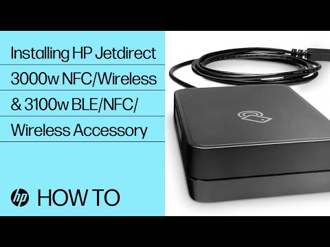 Setting Up HP JetDirect LAN Accessory 8FP31A