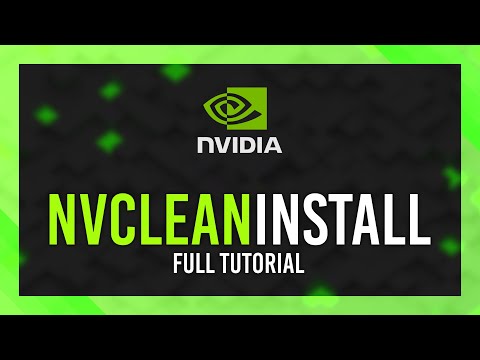 Using NVCleanInstall for Clean NVIDIA Driver Installation