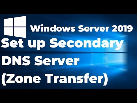 Configuring Secondary DNS for Network Redundancy