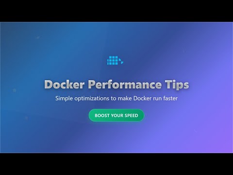 Optimizing Docker Performance: Tips for Resource Management