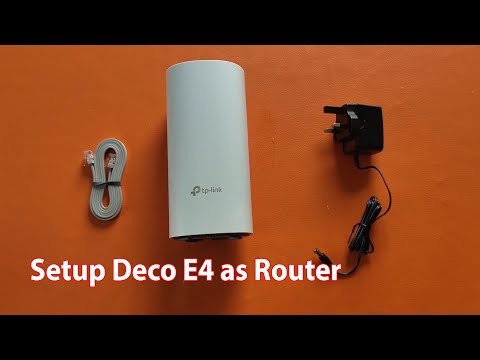 Setting Up Deco E4 2 Pack for Home WiFi Coverage