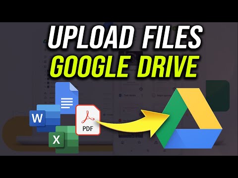 Uploading Files to Google Drive for Easy Access