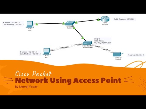 Set Up Access Point in Packet Tracer for Network Simulation