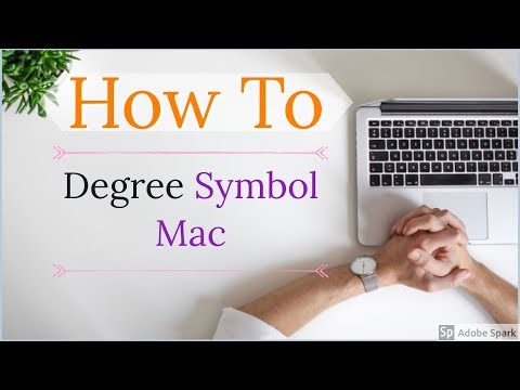 Insert Degrees Symbol on Mac Easily and Quickly