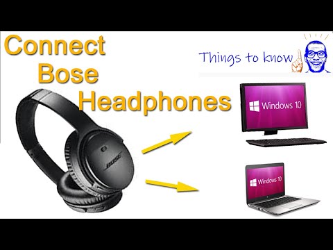Connect Bose Headphones to Laptop for Wireless Audio
