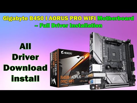 Install Gigabyte Z390 Aorus Pro WiFi Drivers for Stability