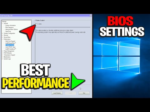 Recover Dell BIOS Settings for Optimal System Performance