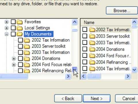 Using NTBackup for Windows Data Backup Operations