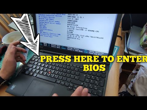 Accessing the BIOS on Your ThinkPad Laptop Model
