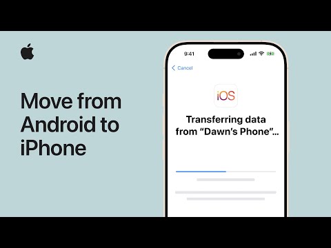 Moving Data from Android to iOS Using Setup Assistant