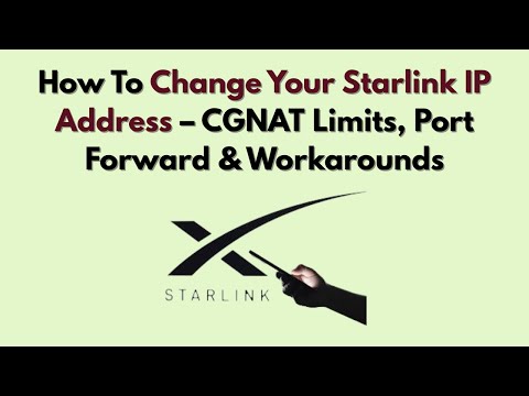 Setting Up a Dedicated IP Address with Starlink