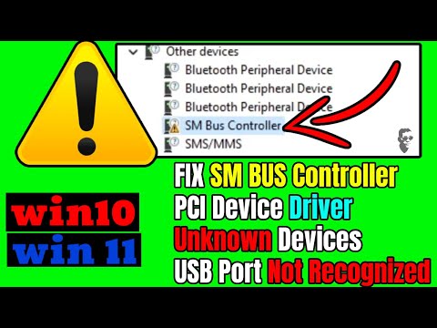 Install SM Bus Controller Driver for System Compatibility