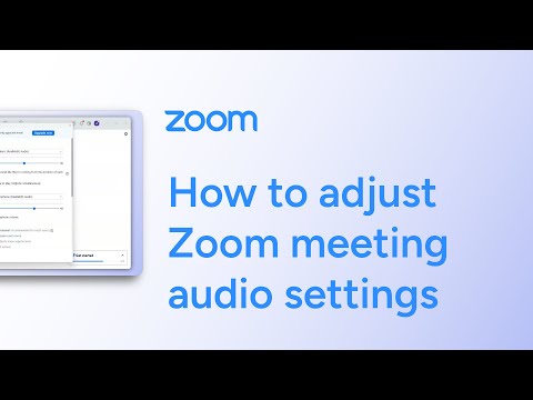 Configuring Zoom Audio Options for Optimal Meeting Experience