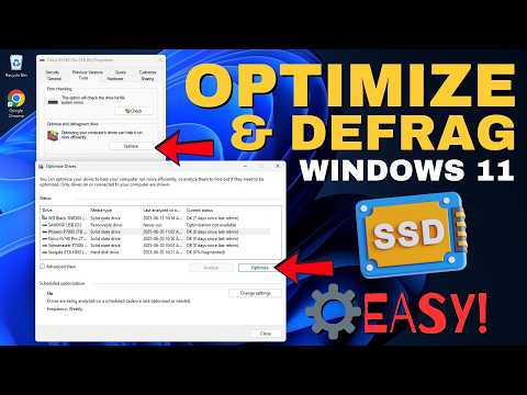 Optimize Drives in Windows 11 for Better Performance