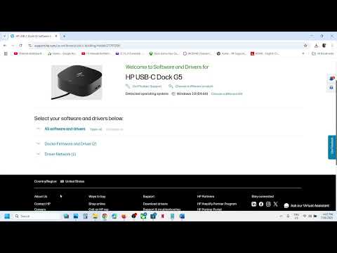 Troubleshoot HP USB C Dock G5 Monitors Not Working