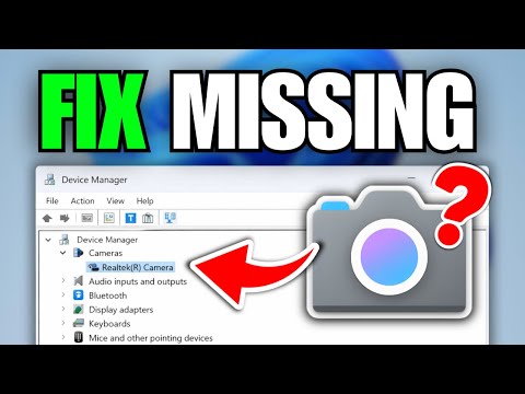 Fixing Camera Driver Missing Issue on Windows 11