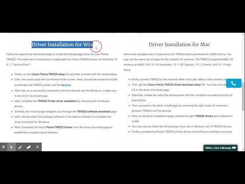 Canon TR4520 Driver Installation for Smooth Printing