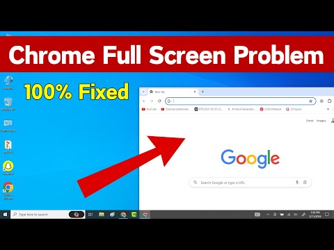 Resolving Chrome Full Screen Problem for Improved Browsing