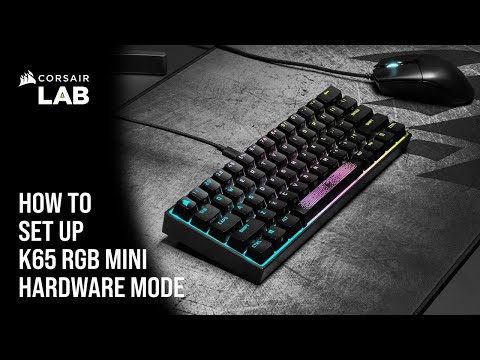Corsair K65 Mini Customization Options for Gamers