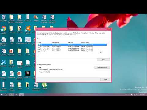Defragment Windows 8 for Improved System Performance