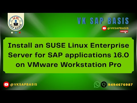 Configure SUSE Linux Enterprise Server for SAP Applications