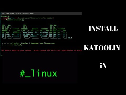 Installing Katoolin for Easy Access to Kali Tools