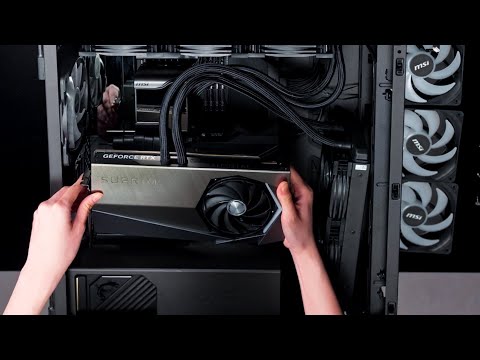 Setting Up the 4090 Suprim Liquid Graphics Card