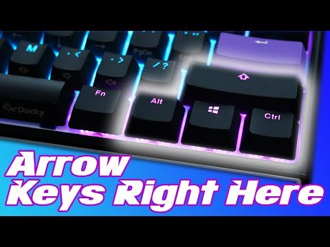 Customizing Arrow Keys on Ducky One 2 Mini Keyboard