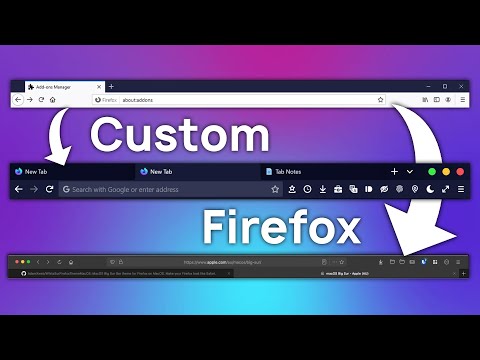 Customizing Firefox Interface for a Personalized Experience
