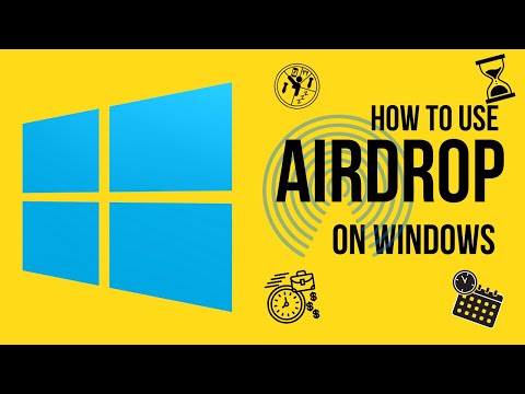 Setting Up Airdrop Functionality on Windows 10