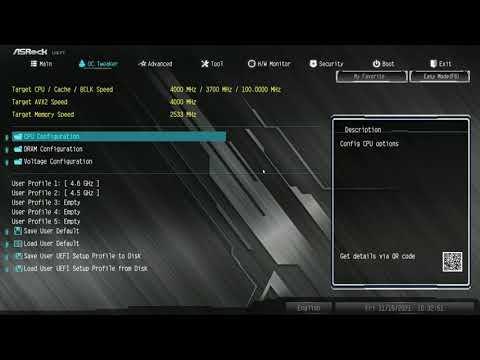 Optimal BIOS Settings for Asrock Q270 Users