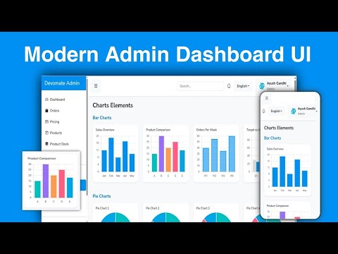 Setup Free Admin Panel Template with Bootstrap 5
