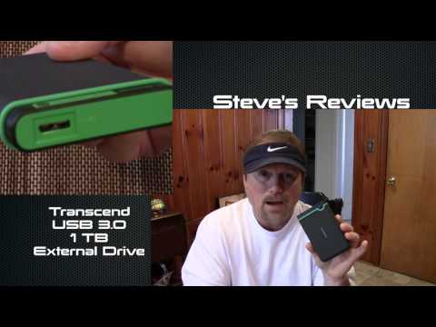 Review of Transcend 1TB Hard Drive for Data Storage