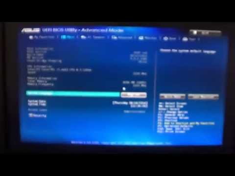 Configuring the ASUS H81M K BIOS Settings