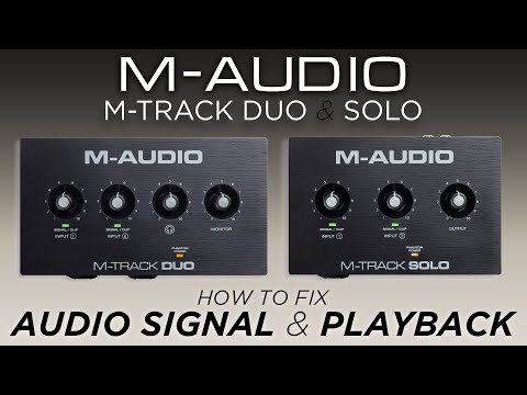 Install M Track Duo Driver for Audio Recording