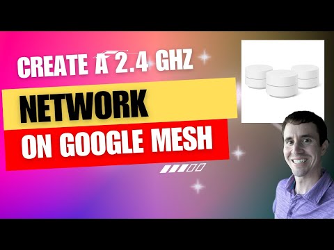 Configuring Google Mesh Network on 2.4 GHz Band for Best Performance
