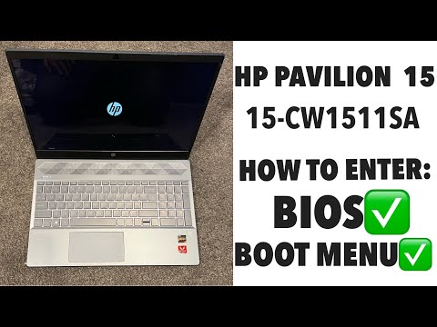 Finding BIOS Key for HP Pavilion for System Access
