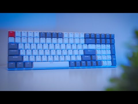 RK Royal Kludge RK100 Wireless Mechanical Keyboard Features Review