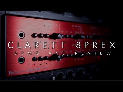Clarett 8PreX Overview for Professional Audio Solutions