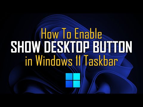 Using the Show Desktop Button for Quick Access on Windows