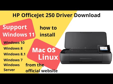 Download HP OfficeJet 250 Drivers for Full Functionality